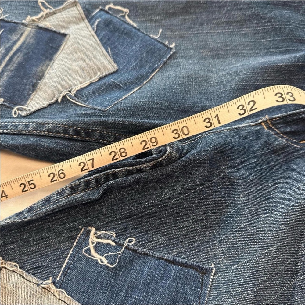 Patchwork Blue Jeans - image 5
